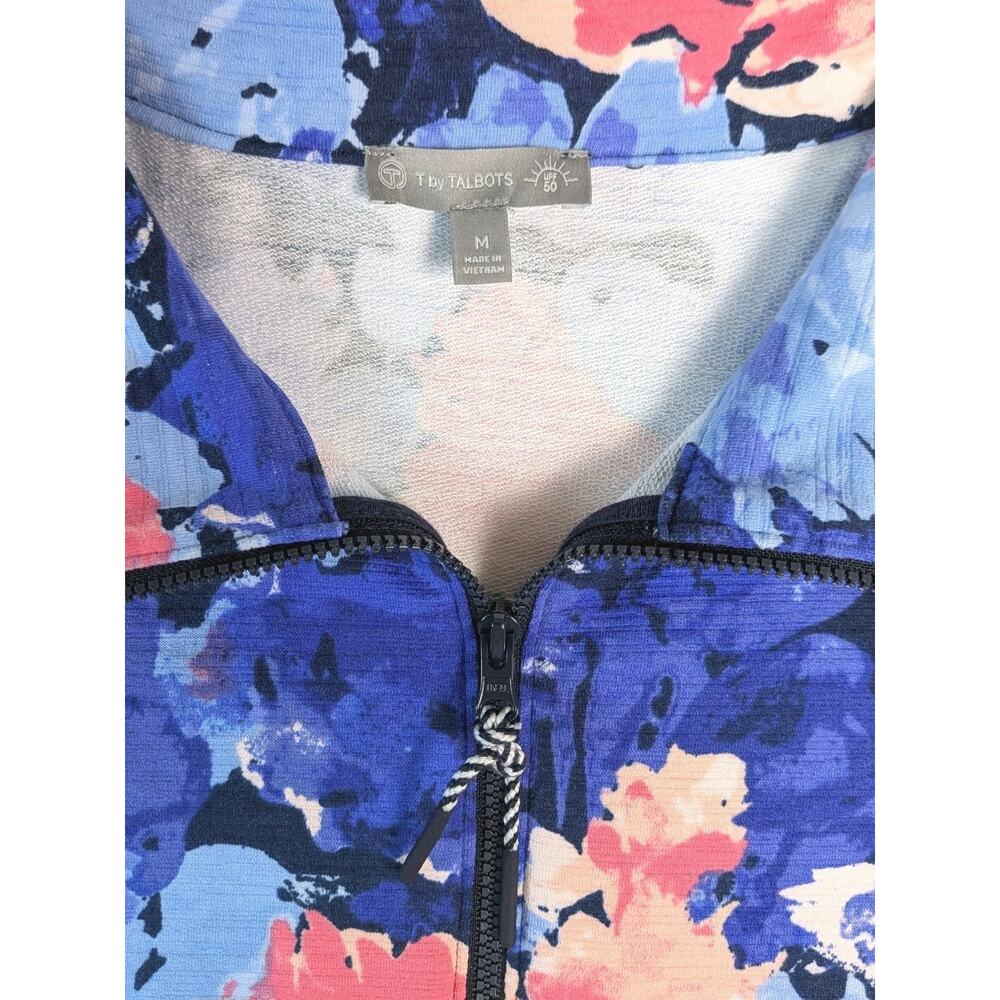 T By Talbots Cozy Crush Half Zip Pullover Size Medium Pullover - Picture 3 of 7